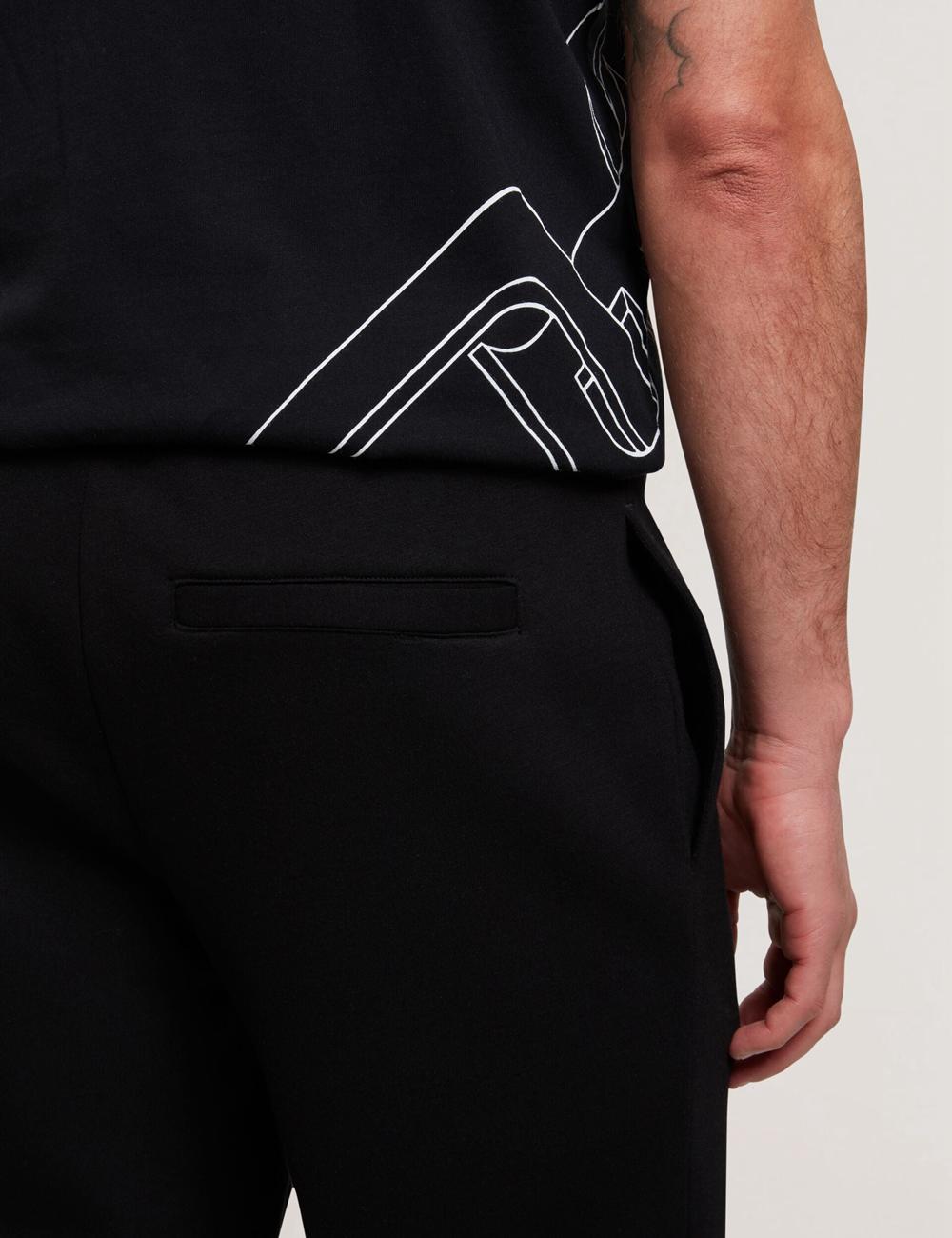 Ted Baker UAVER Slim Fit Neoprene ズボン メンズ 黒 | Japan  BJAE-41793