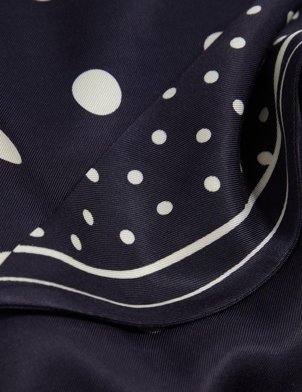 Ted Baker VEIRAA - Polka Dot Front Sleeveless Crop トップス レディース ネイビー | Japan  TNQB-81396